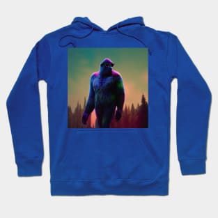 Dope Sasquatch in Nature Hoodie